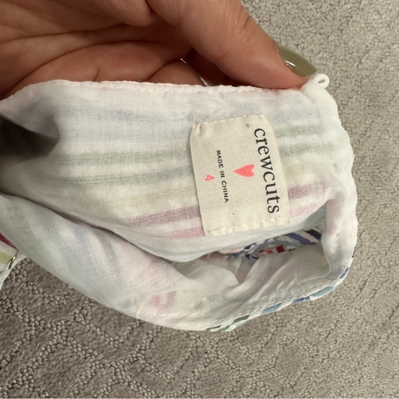 J. Crew crewcuts rainbow striped dress Size 4 - Picture 5 of 5